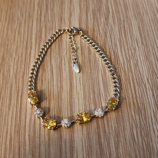 Golden glow bracelet