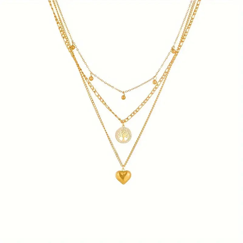 TRINITY LOVE  NECKLACE