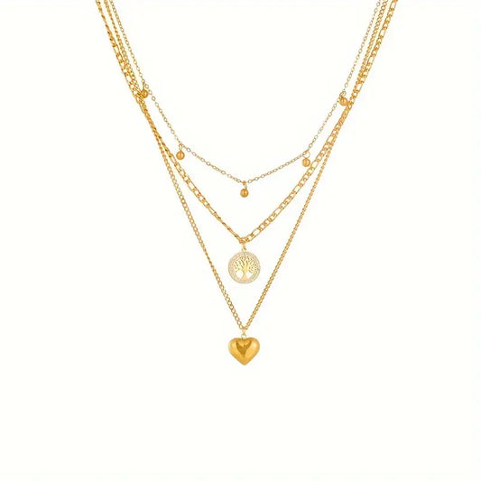 TRINITY LOVE  NECKLACE