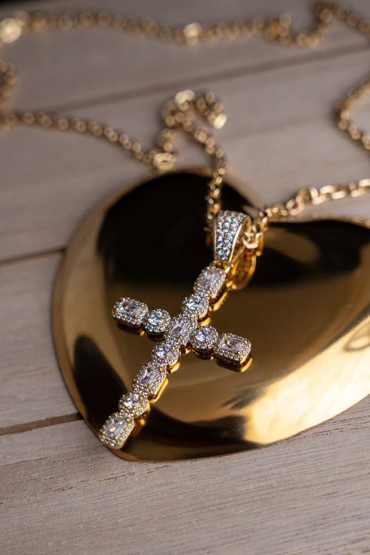 Jesus cross necklace